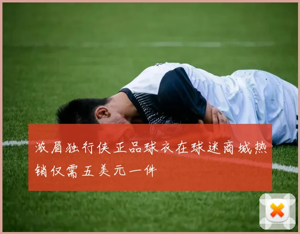 浓眉独行侠正品球衣在球迷商城热销仅需五美元一件