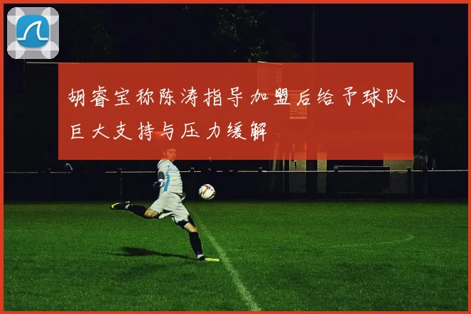 胡睿宝称陈涛指导加盟后给予球队巨大支持与压力缓解